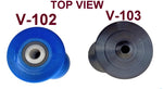 KEEL ROLLER POLYURETHANE- JUMBO SIZE FOR MEDIUM & LARGE BOATS.