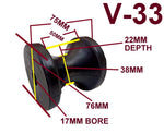 KEEL ROLLERS FOR BOAT TRAILERS-75MM OR 76MM OR 78MM OR 85MM